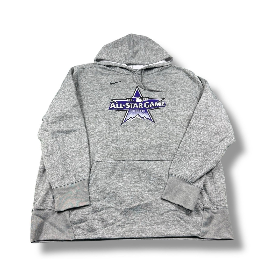 Nike Dri-Fit 2021 MLB All Star Game Colorado Coors Field Hoodie Mens 2XL LNWOT